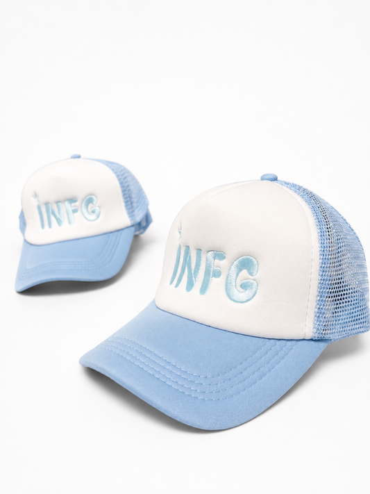 Premium Light Blue INFG Trucker Cap
