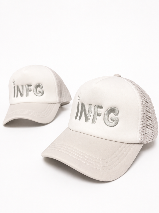 Premium Grey INFG Trucker Cap